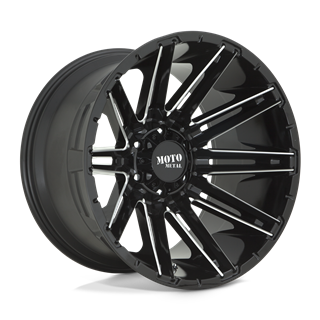 Moto Metal | MO998 KRAKEN 20x10.0 ET-18 - GLOSS BLACK MILLED