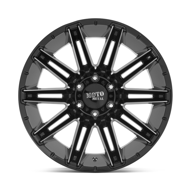 Moto Metal | MO998 KRAKEN 20x9.0 ET0 - GLOSS BLACK MILLED