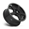 Motegi | MR116 FS5 18x8.0 ET45 - GLOSS BLACK W/ MACHINED FLANGE