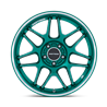 Motegi | MR158 TSUBAKI 18x9.5 ET40 - HOKKAIDO GREEN W/ MACHINED LIP