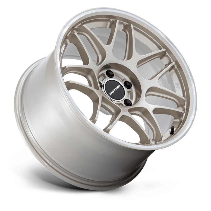 Motegi | MR158 TSUBAKI 18x8.5 ET30 - MOTORSPORT GOLD W/ MACHINED LIP