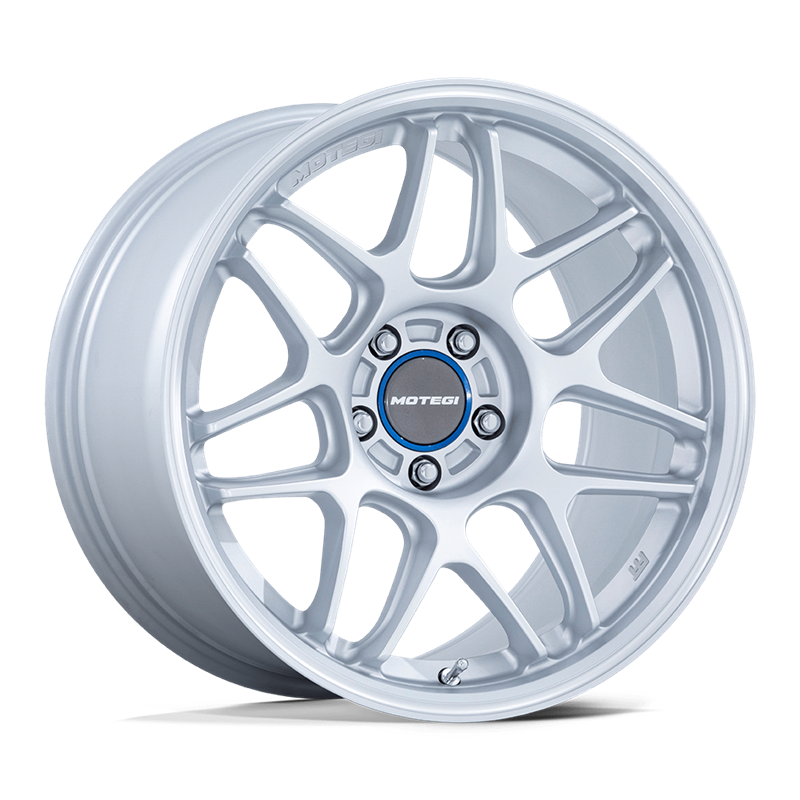 Motegi | MR158 TSUBAKI 18x9.5 ET25 - HYPER SILVER W/ MACHINED LIP