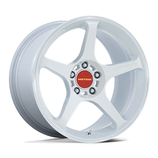 Motegi | MR159 BATTLE V 18x9.5 ET35 - MATSURI WHITE PEARL W/ MACHINED LIP STRIPE