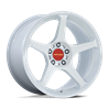 Motegi | MR159 BATTLE V 18x9.5 ET35 - MATSURI WHITE PEARL W/ MACHINED LIP STRIPE