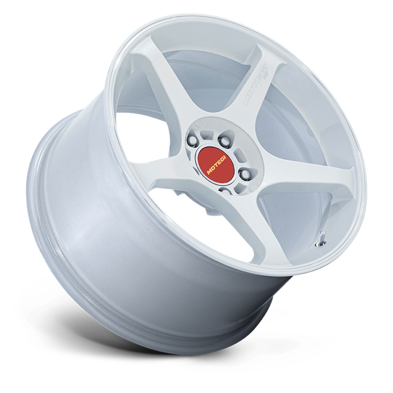 Motegi | MR159 BATTLE V 18x9.5 ET38 - MATSURI WHITE PEARL W/ MACHINED LIP STRIPE