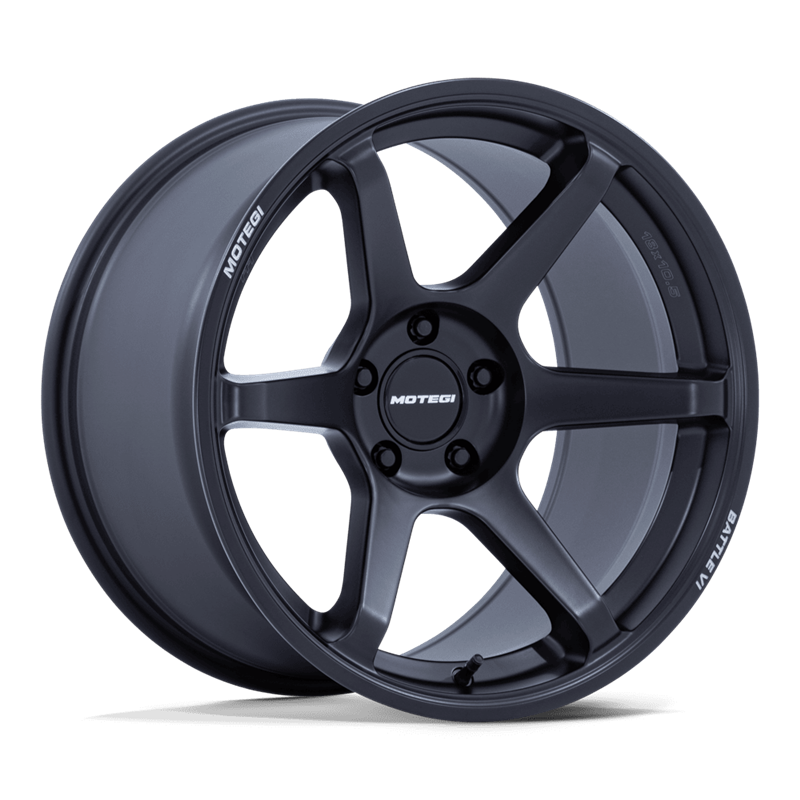 Motegi | MR160 BATTLE VI 18x9.5 ET40 - MATTE BLACKBIRD METALLIC