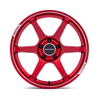 Motegi | MR160 BATTLE VI 18x9.5 ET40 - CHERRY RED METALLIC W/ MACHINED LIP