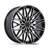 Niche Wheels | NC278 CALABRIA 6 22x9.5 ET30 - GLOSS BLACK W/ MACHINED