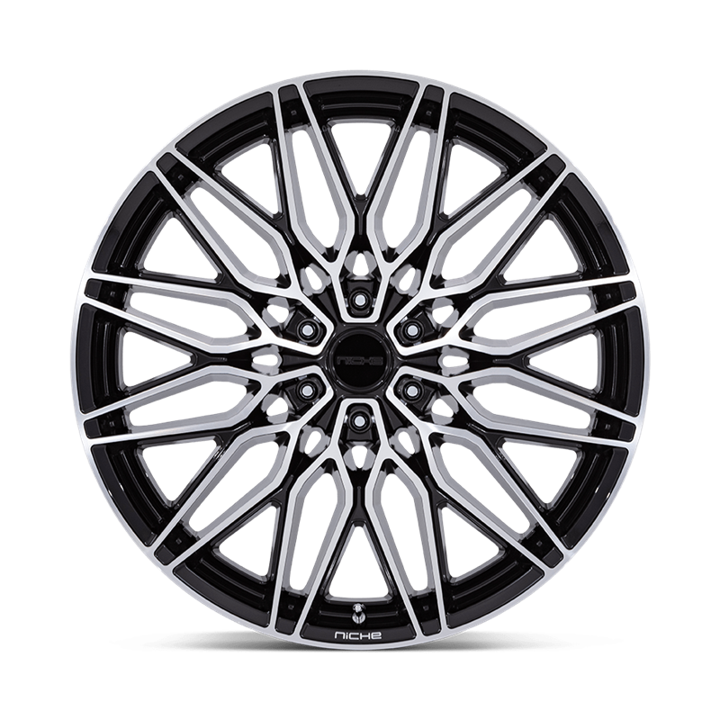 Niche Wheels | NC278 CALABRIA 6 22x9.5 ET19 - GLOSS BLACK W/ MACHINED