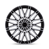 Niche Wheels | NC278 CALABRIA 6 22x9.5 ET19 - GLOSS BLACK W/ MACHINED
