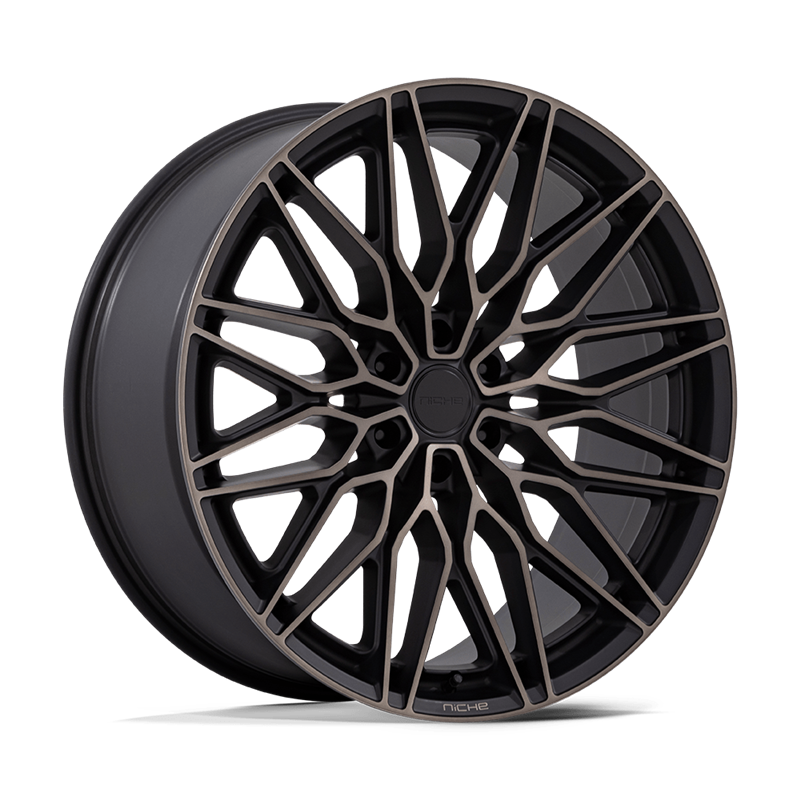 Niche Wheels | NC278 CALABRIA 6 20x9.5 ET30 - MATTE BLACK MACHINED DARK TINT