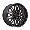 Niche Wheels | NC278 CALABRIA 6 20x9.5 ET30 - MATTE BLACK MACHINED DARK TINT