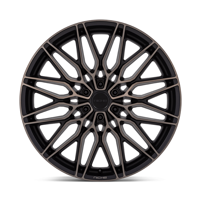 Niche Wheels | NC278 CALABRIA 6 20x9.5 ET30 - MATTE BLACK MACHINED DARK TINT