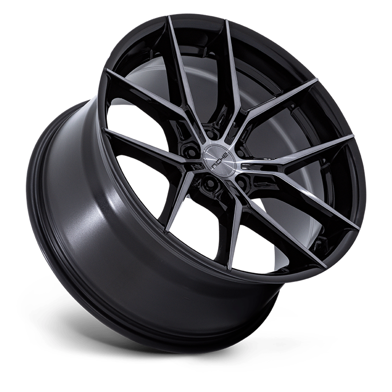 Niche Wheels | NC279 PRODIGY 5 19x8.5 ET35 - GLOSS BLACK DARK TINTED CLEAR