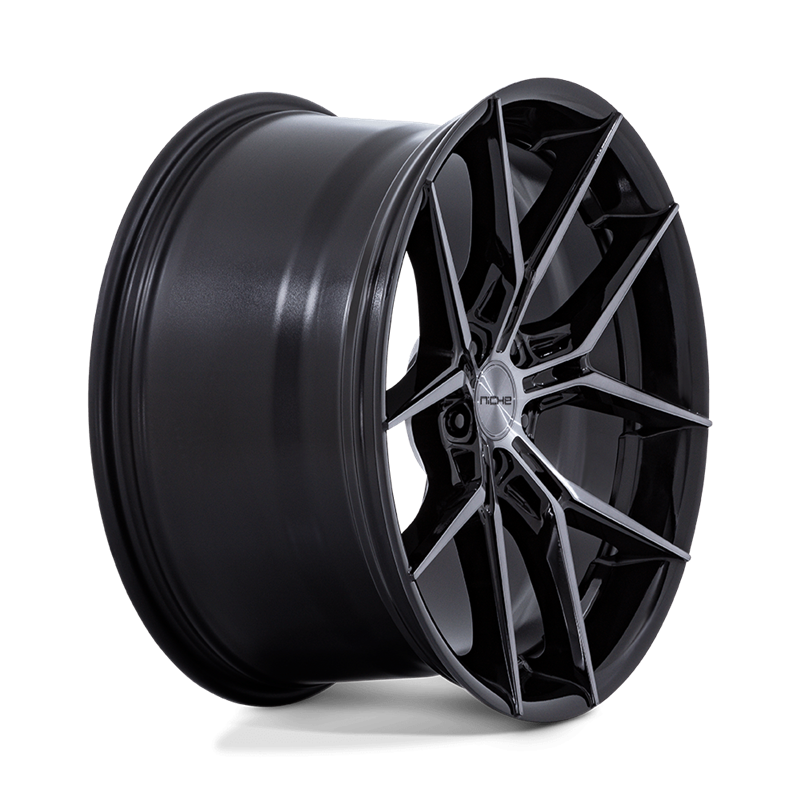 Niche Wheels | NC279 PRODIGY 5 19x8.5 ET38 - GLOSS BLACK DARK TINTED CLEAR