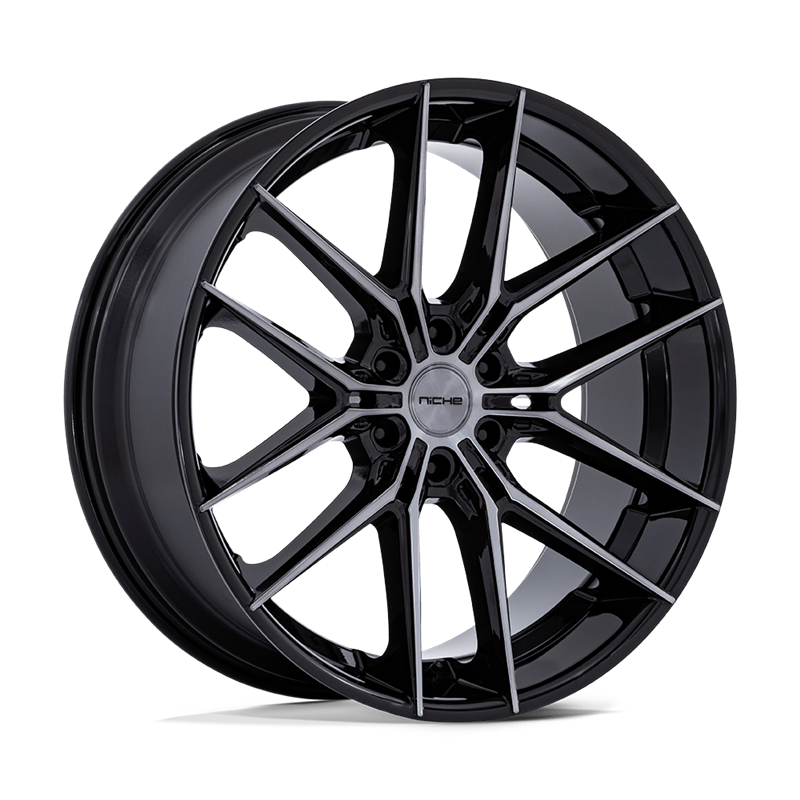 Niche Wheels | NC280 PRODIGY 6 22x9.5 ET20 - GLOSS BLACK DARK TINTED CLEAR