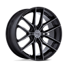 Niche Wheels | NC280 PRODIGY 6 22x9.5 ET20 - GLOSS BLACK DARK TINTED CLEAR