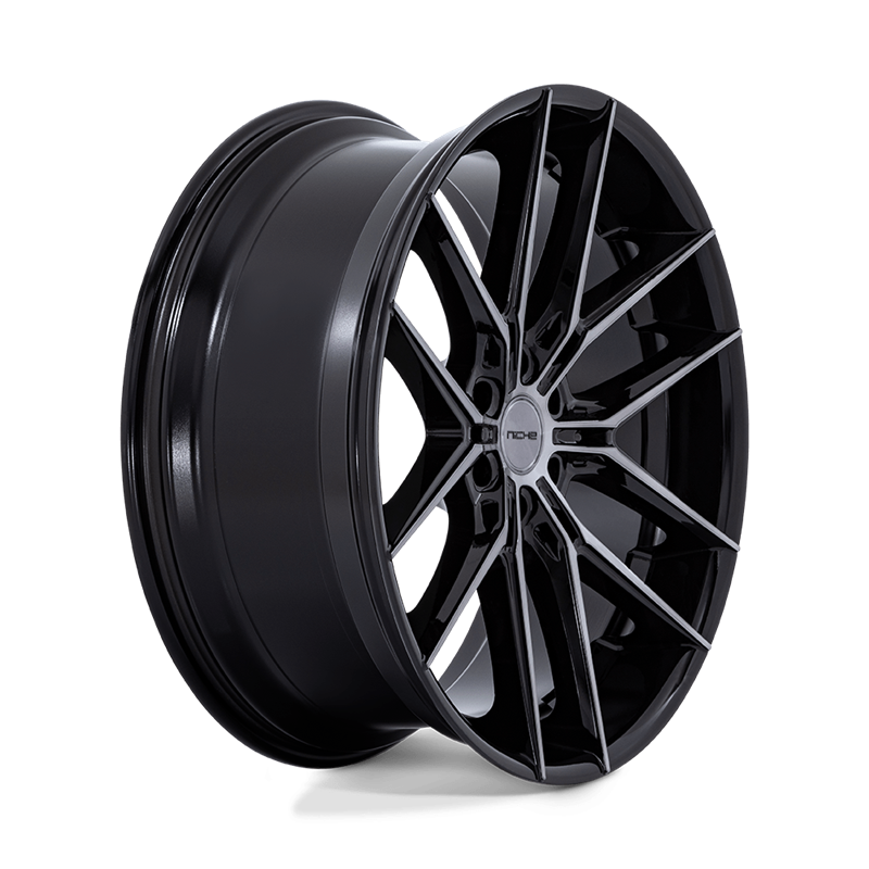 Niche Wheels | NC280 PRODIGY 6 24x10.0 ET20 - GLOSS BLACK DARK TINTED CLEAR