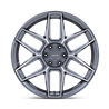Niche Wheels | NC281 RISE 20x10.5 ET38 - ANTHRACITE W/ MACHINED FACE