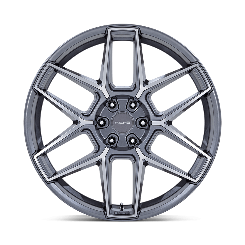 Niche Wheels | NC281 RISE 20x9.0 ET27 - ANTHRACITE W/ MACHINED FACE