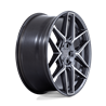 Niche Wheels | NC281 RISE 22x9.5 ET38 - ANTHRACITE W/ MACHINED FACE