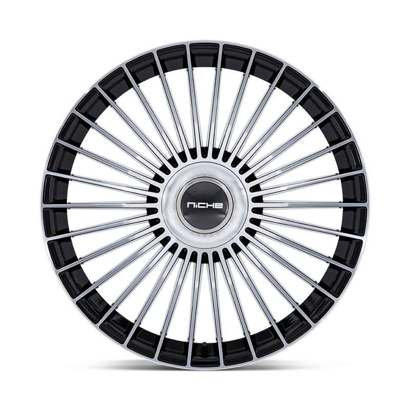 Niche Wheels | NC282 SERENE 20x10.5 ET40 - GLOSS BLACK W/ MACHINED FACE