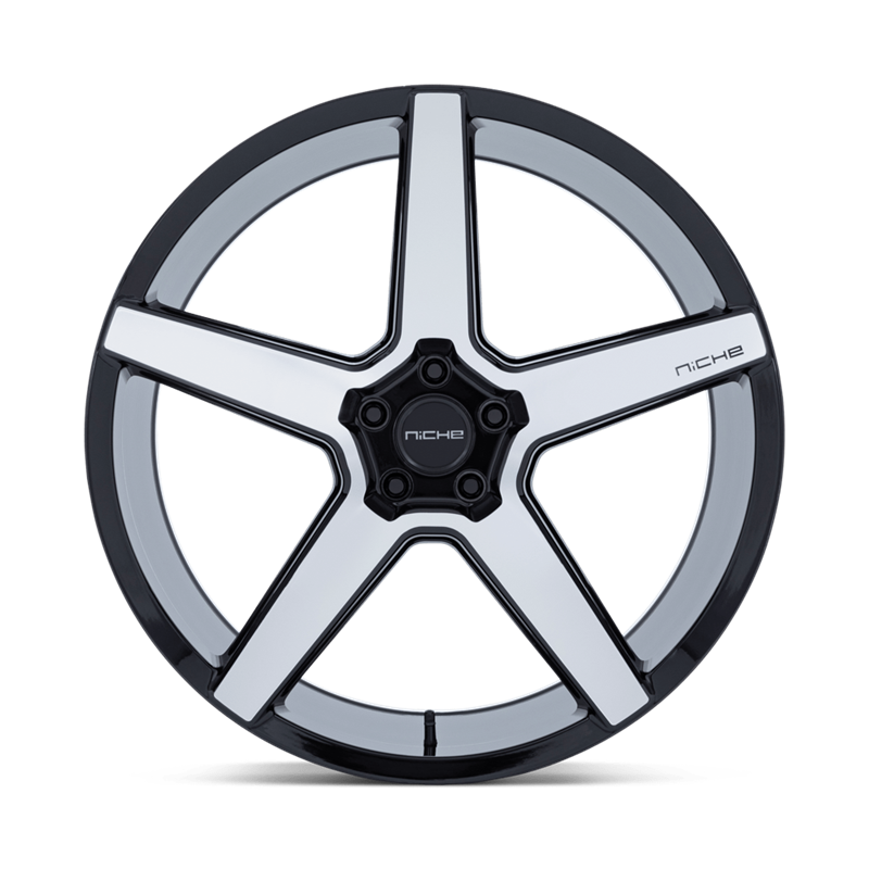 Niche Wheels | NC283 MODENA 20x10.5 ET38 - GLOSS BLACK W/ MACHINED FACE