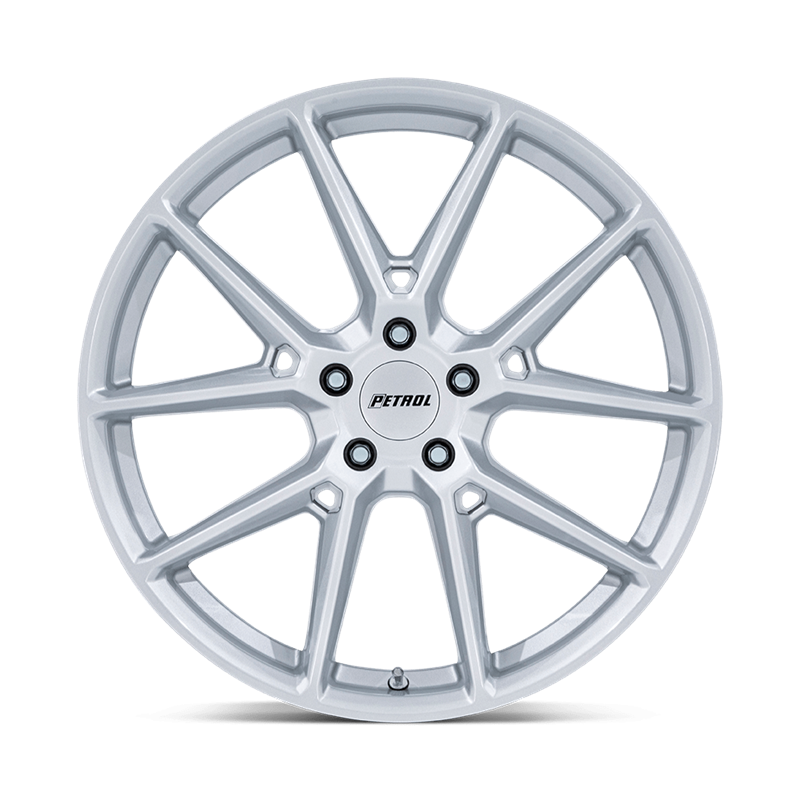 Petrol | PE002 P1E 18x8.0 ET40 - GLOSS SILVER