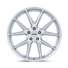 Petrol | PE002 P1E 18x8.0 ET40 - GLOSS SILVER
