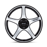 Petrol | PE003 P2E 18x8.0 ET35 - GLOSS BLACK W/ MACHINED FACE
