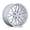 Petrol | PE004 P3E 17x8.0 ET40 - MACHINED BRUSHED GLOSS SILVER