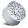 Petrol | PE004 P3E 19x8.5 ET40 - MACHINED BRUSHED GLOSS SILVER