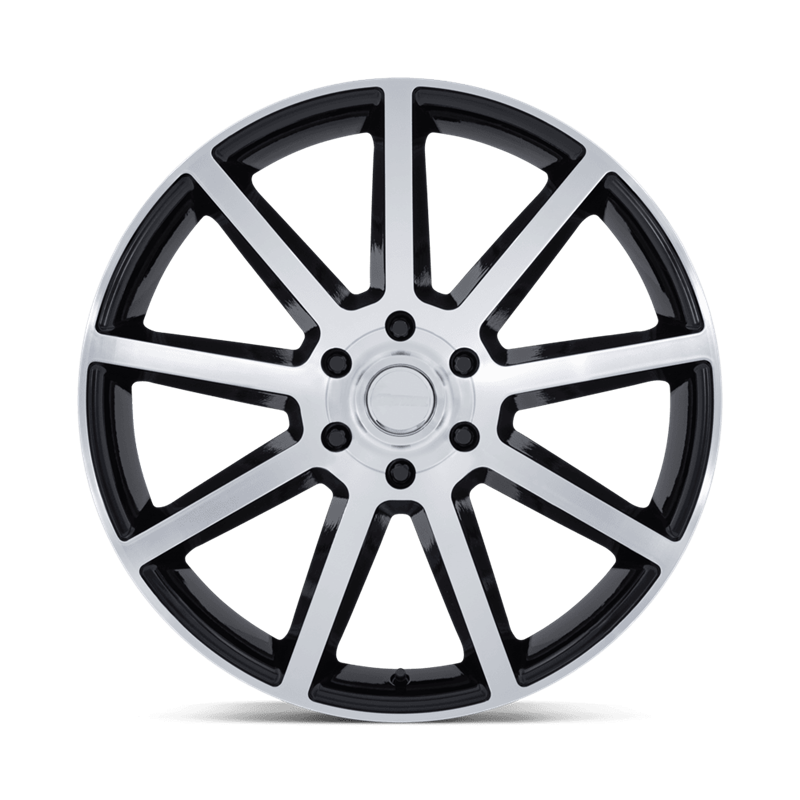 Petrol | PE007 P6E 22x9.5 ET25 - GLOSS BLACK W/ MACHINED FACE