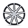 Petrol | PE007 P6E 22x9.5 ET25 - GLOSS BLACK W/ MACHINED FACE
