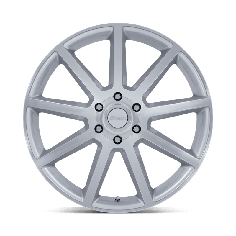 Petrol | PE007 P6E 20x9.5 ET25 - GLOSS SILVER W/ MACHINED FACE