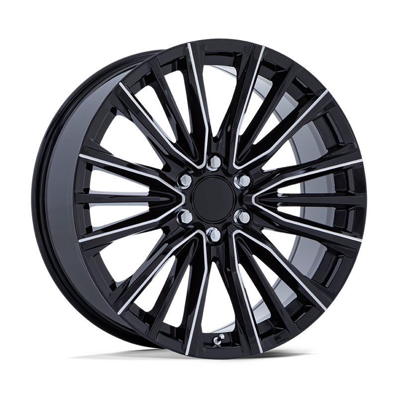 Performance Replicas | PR223 22x9.0 ET28 - GLOSS BLACK MILLED
