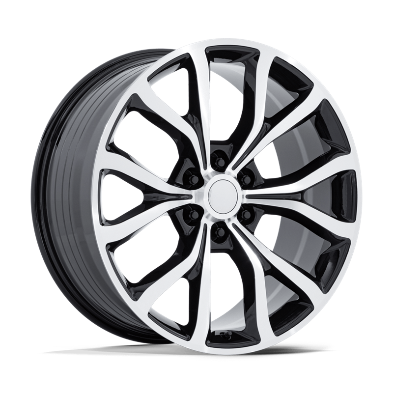 Performance Replicas | PR230 24x10.0 ET31 - GLOSS BLACK W/ MACHINED FACE
