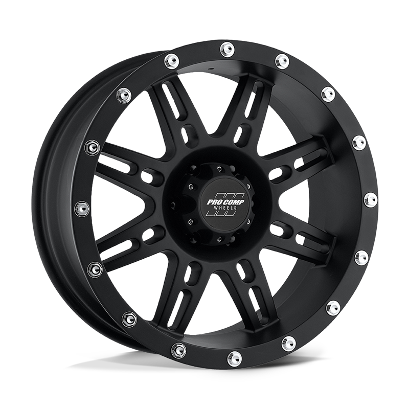 Pro Comp | PA31 STRYKER 16x8.0 ET0 - FLAT BLACK