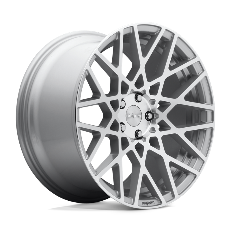 Rotiform | R110 BLQ 18x8.5 ET38 - GLOSS SILVER MACHINED