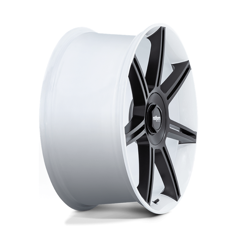 Rotiform | FRA 22x12.0 ET60 - GLOSS WHITE W/ M-BLACK SPOKES