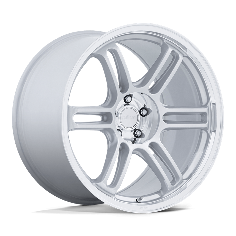 Rotiform | RC209 RPS 18x8.5 ET35 - MATTE SILVER W/ DIAMOND CUT LIP