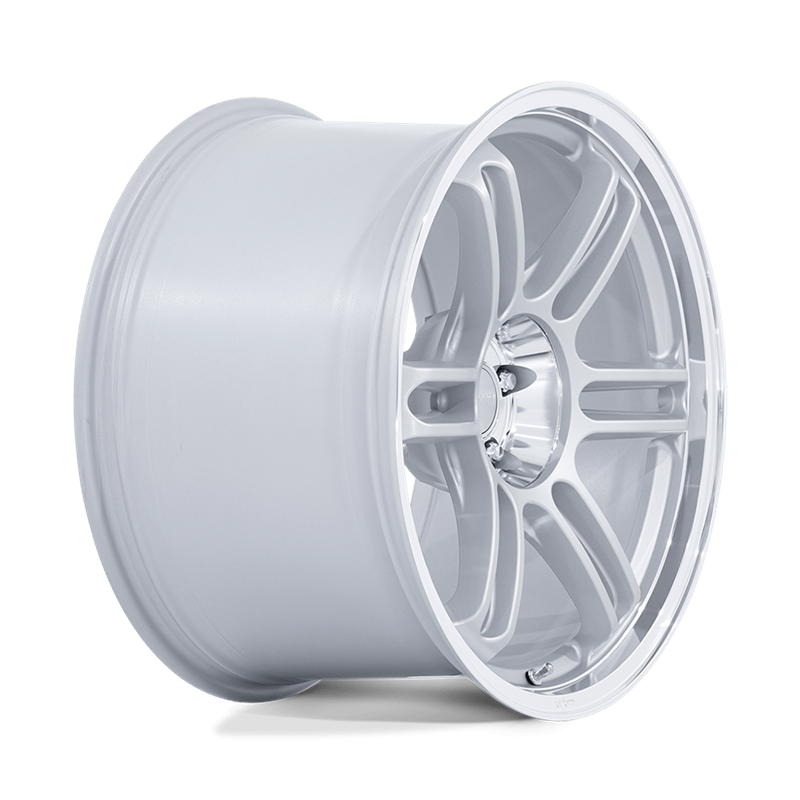 Rotiform | RC209 RPS 18x8.5 ET35 - MATTE SILVER W/ DIAMOND CUT LIP