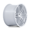 Rotiform | RC209 RPS 18x8.5 ET35 - MATTE SILVER W/ DIAMOND CUT LIP