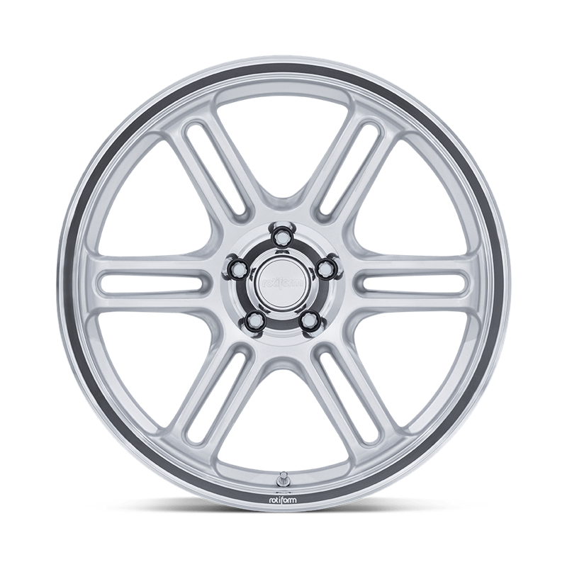 Rotiform | RC209 RPS 18x8.5 ET35 - MATTE SILVER W/ DIAMOND CUT LIP