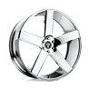 DUB Wheels | S115 BALLER 26x10.0 ET30 - CHROME PLATED