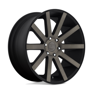 DUB Wheels | S121 SHOT CALLA 22x9.5 ET20 - MATTE BLACK DOUBLE DARK TINT