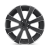 DUB Wheels | S187 8-BALL 22x9.5 ET20 - MATTE BLACK MILLED