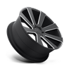 DUB Wheels | S187 8-BALL 24x10.0 ET30 - MATTE BLACK MILLED