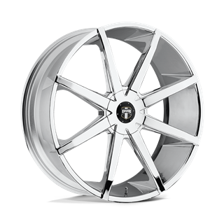 DUB Wheels | S201 PUSH 22x9.5 ET25 - CHROME PLATED