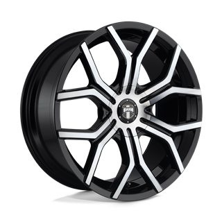 DUB Wheels | S209 ROYALTY 22x9.5 ET30 - GLOSS MACHINED DOUBLE DARK TINT